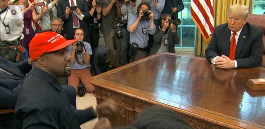 EMI Music Publishing VS. Канье Уэст: подан иск за нарушение контракта kanye_west_donald_trump_март_2019